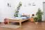 Youth Bed Easy Premium Line K4 | 120 x 200 cm | Solid Beech Wood | Natural Finish | Modern Design