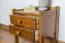 Bedside table solid pine wood oak colores 003 - Dimensions 52 x 40 x 33 cm (H x B x T)