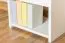 Nightstand Solid Pine Wood White Lacquered | Junco 126 | 40 x 40 x 27 cm | Modern Design