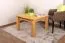 Pirol 120 Coffee Table | Solid Oak | Natural Finish | 50 x 75 x 75 cm