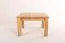 Pirol 120 Coffee Table | Solid Oak | Natural Finish | 50 x 75 x 75 cm
