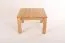 Pirol 120 Coffee Table | Solid Oak | Natural Finish | 50 x 75 x 75 cm
