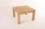 Pirol 120 Coffee Table | Solid Oak | Natural Finish | 50 x 75 x 75 cm