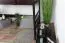 Loft Bed 90 x 190 cm | Easy Premium Line K22/n | Solid Beech Wood | Chocolate Brown | Convertible