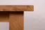 Dining Table Solid Oak Natural Oriole 101 (Angular) | 60 x 60 cm | Modern Design | Durable Craftsmanship