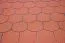 Roof shingles plain tile - colour: red,  