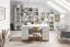Invernada 25 Shelf White | 195 x 149 x 38 cm | Modern Bookcase with Adjustable Shelves