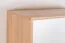 Chest of drawers 26, color: beech / white - 134 x 86 x 37 cm (H x W x D)