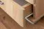 Hinged door cabinet / Wardrobe Ainsa 01, Colour: Oak Brown - 209 x 50 x 37 cm (H x W x D)