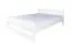 Modern Youth Bed Solid Beech Wood 115 in White | Slatted Frame Included | 160 x 200 cm | Robust & High-Quality Craftsmanship