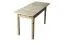 Extendable Solid Pine Table Natural 008 | Square Design | 120/170 x 80 cm | Modern Aesthetic