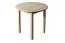 Round Solid Pine Table 003 | Natural Finish | 70 cm Diameter | Modern Design