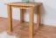 Table Pine Solid wood Alder color Junco 239A - 80 x 80 cm (W x D)