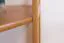 Shelf/corner shelf pine solid wood Alder color Junco 58 - Dimensions: 200 x 71 x 54 cm (H x W x D)