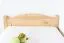 Children's Bed / Youth Bed Solid Beech Wood Natural 113C | 100 x 200 cm | Includes Slatted Frame | Premium Quality