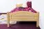 Children's Bed / Youth Bed Solid Beech Wood Natural 113C | 100 x 200 cm | Includes Slatted Frame | Premium Quality