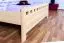 Children's Bed or Youth Bed | Solid Beech Wood Natural Finish | 140 x 200 cm | Slatted Frame Included