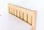 Single bed / guest bed solid pine solid wood natural 66, incl. slatted frame - dimensions 90 x 200 cm