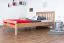 Easy Premium Line Double Bed K8 | Extra Length 140 x 220 cm | Solid Natural Beech Wood | Modern Design
