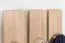Wardrobe Ainsa 02, Colour: Oak Brown - 209 x 50 x 37 cm (h x w x d)
