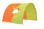 1-Piece Tunnel for Loft and Bunk Beds | Orange/Green | 100% Cotton | 157 x 77 cm | Easy Attachment