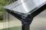 Safran PRO 02 greenhouse, 175 x 178 x 192 cm, profile color black, incl. substructure and 1 skylight, twin-wall sheets
