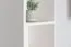 Wall Shelf Milo 45 | White Solid Wood | 37 x 72 x 25 cm | Modern Suspended Rack