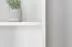 Wall Shelf Milo 45 | White Solid Wood | 37 x 72 x 25 cm | Modern Suspended Rack