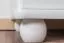 Chest of Drawers Solid Pine Wood White Lacquered | Junco 159 | 123 x 80 x 42 cm | 5 Drawers & 4 Compartments