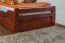 Children's Bed / Youth Bed Easy Premium Line K1/1n | 2 Drawers & Cover Panels | 90 x 200 cm | Solid Beech Wood Cherry