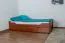 Children's Bed / Youth Bed Easy Premium Line K1/1n | 2 Drawers & Cover Panels | 90 x 200 cm | Solid Beech Wood Cherry