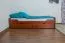 Single bed / Storage bed K1/1n "Easy Premium Line" incl. 2 drawer and cover plates, cherry-coloured - 90 x 200 cm 