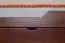 Children's Bed / Youth Bed Easy Premium Line K1/1h | 2nd Berth & 2 Cover Panels | 90 x 200 cm | Dark Brown Solid Beech Wood