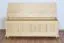 Solid Pine Blanket Box 179 | Natural Finish | 50 x 154 x 46 cm Storage Chest | Rustic Engraved Design