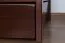 Children’s Bed / Youth Bed Easy Premium Line K1/2n | 2 Drawers & Cover Panels | 90 x 200 cm | Solid Beech Wood Dark Brown