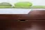 Children’s Bed / Youth Bed Easy Premium Line K1/2n | 2 Drawers & Cover Panels | 90 x 200 cm | Solid Beech Wood Dark Brown