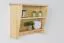 Hanging Wall Shelf Solid Pine Natural Junco 337 | Modern Design | 48 x 64 x 24 cm