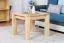Coffee Table Solid Pine Wood Natural Junco 485 | 60 x 60 x 50 cm | Modern Design | Durable Build