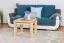 Coffee Table Solid Pine Wood Natural Junco 485 | 60 x 60 x 50 cm | Modern Design | Durable Build