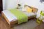 Solid Wood Youth Bed | Oiled Oak | Wooden Nature 02 | 120 x 200 cm | Premium Craftsmanship