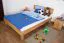 Solid Wood Youth Bed | Oiled Oak | Wooden Nature 02 | 120 x 200 cm | Premium Craftsmanship