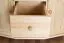 Chest of Drawers Solid Pine Natural | Junco 171 | 78 x 100 x 47 cm | 3 Drawers & 4 Compartments