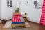 Wooden Nature 02 youth bed in solid oiled beech heartwood - lying surface 90 x 200 cm (W x L)