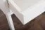Nightstand Solid Pine Wood White Lacquered 003 | 2 Drawers | Modern Design | 52 x 40 x 33 cm