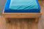 Futon Bed Solid Wood | Oiled Beech Heartwood | Modern Design | 90 x 200 cm