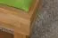 Wooden Nature 02 youth bed, solid oiled beech heartwood - lying surface 100 x 200 cm (W x L)