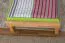 Wooden Nature 02 youth bed, solid oiled beech heartwood - lying surface 100 x 200 cm (W x L)