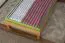 Wooden Nature 02 youth bed, solid oiled beech heartwood - lying surface 100 x 200 cm (W x L)