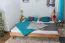 Futon Bed Solid Wood | Wooden Nature 04 | Oiled Beech Heartwood | 200 x 200 cm