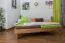 Futon Bed Solid Wood | Wooden Nature 04 | Oiled Beech Heartwood | 200 x 200 cm
